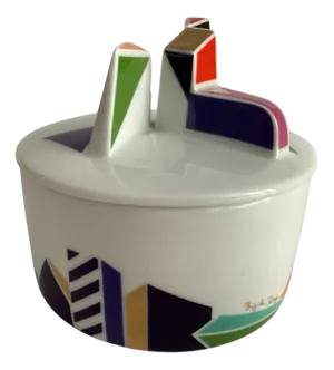 Artist Collection Box with Lid by Brigitte Döge for Rosenthal Studio Line, Germany, 1990s