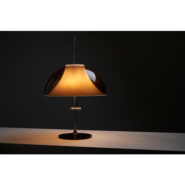 Space Age Table Lamp with Mushroom Shade, 1960s For Sale - Image 3 of 12