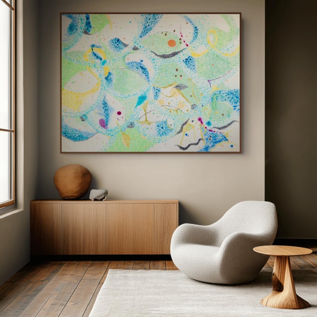 The artwork will be shipped rolled securely in a tube. In this evocative body of work, Jessica Snow departs from her...