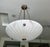 1970s Directoire Style French Alabaster Pendant Chandelier For Sale In Palm Springs - Image 6 of 18
