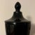 Black Amethyst Glass Urn With Cover For Sale - Image 4 of 13