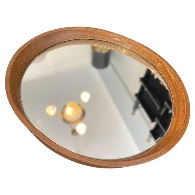 Mirror Tray with Painted Wood Rim, 1970s For Sale - Image 14 of 14