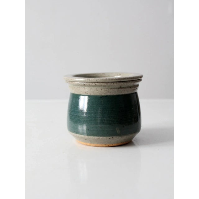 Late 20th Century Vintage Studio Pottery Jar For Sale - Image 5 of 13