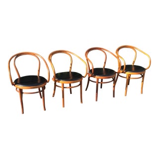 Vintage Thonet B9 Bentwood Chairs - Set of 4 For Sale