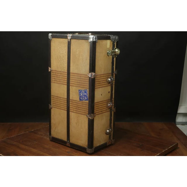 Travel Wardrobe with Storage Drawers, 1920s For Sale - Image 9 of 13