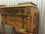 Early 20th Century Early 20th Century Pair of Biedermeier/Empire Revival Burl Wood Sideboards With Brass Gallery and Ormolu Mounts With Verdi Marble Tops. For Sale - Image 5 of 10