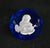 Cristal D’Albret Crystal Paper Weight Vintage France John James Audubon Glass For Sale - Image 4 of 18