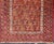 Fine Persian Antique Afshar Rug in Orange and Copper Background & Multi Colors 4'2 X 5'2 For Sale - Image 9 of 12