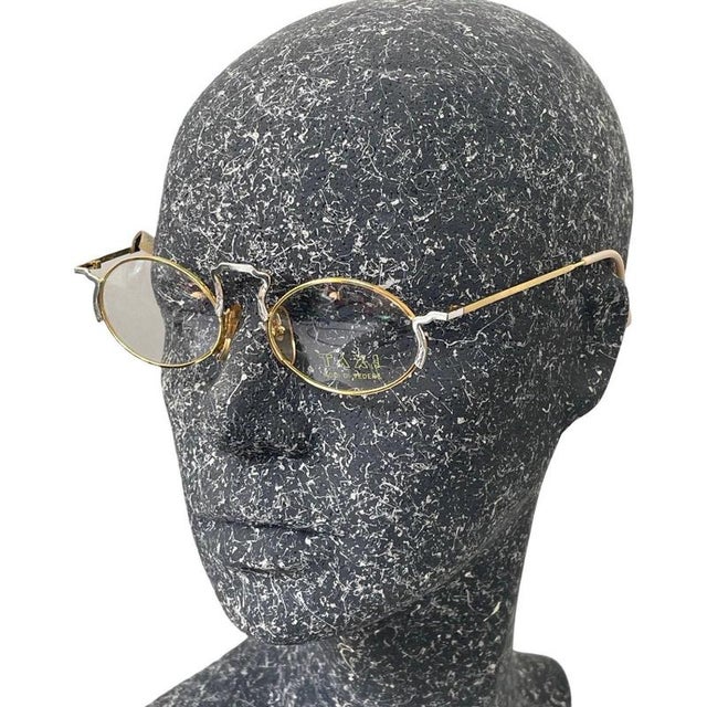 Directly from the collection of the Glass Museum Netherlands. New old stock sunglasses by Taxi for Casanova Venezia. Model...