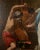 French Louis XVI Trumeau Mirror With Thetis at the Forge of Hephaestus Painting For Sale - Image 10 of 11