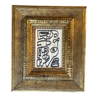 Contemporary Original Wayne Cunningham Abstract Marker Drawing For Sale