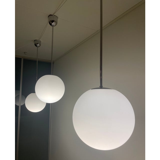 Mid-Century Modern Vintage Pendant Lights from Gispen, 1960, Set of 3 For Sale - Image 3 of 8