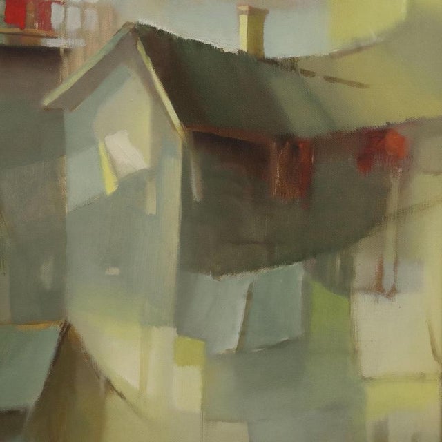 Davide Roncarà, Toward Bormio, Oil on Canvas For Sale - Image 5 of 15