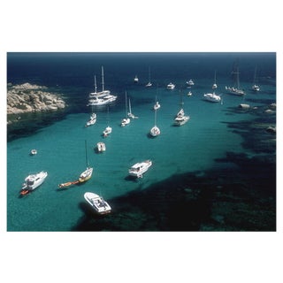 Slim Aarons, Cavallo Coast Yacht, Estate Stamped Digital C-type Print For Sale