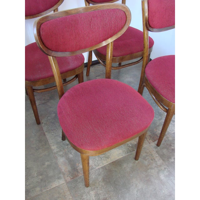 Vintage Chairs from Thonet, 1960s, Set of 4 For Sale - Image 3 of 10