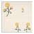 Schumacher x Backdrop Rhinestone Cowboy Wallpaper in Bright Yellow For Sale
