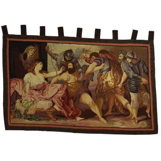 1930s Petitpoint Tapestry For Sale