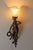 This pair of French lamps is stunning. The first wall lamp is shaped like a beautiful peasant woman. The artistic design...