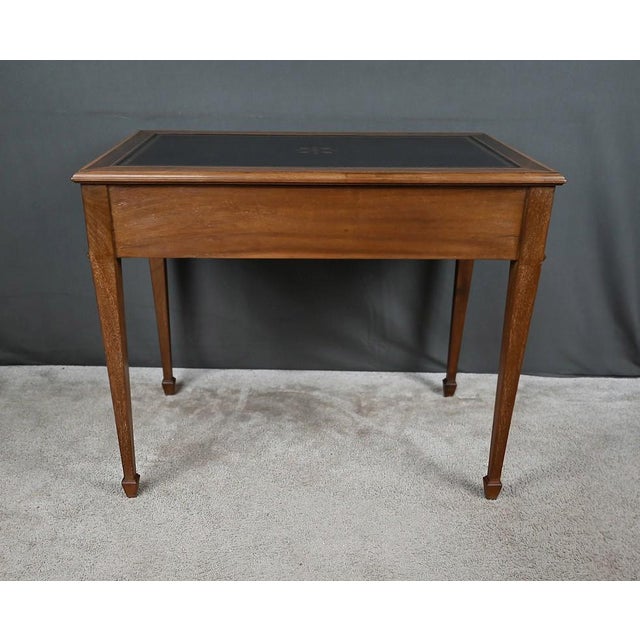 Small English Mahogany Desk, 20th Century For Sale - Image 12 of 16