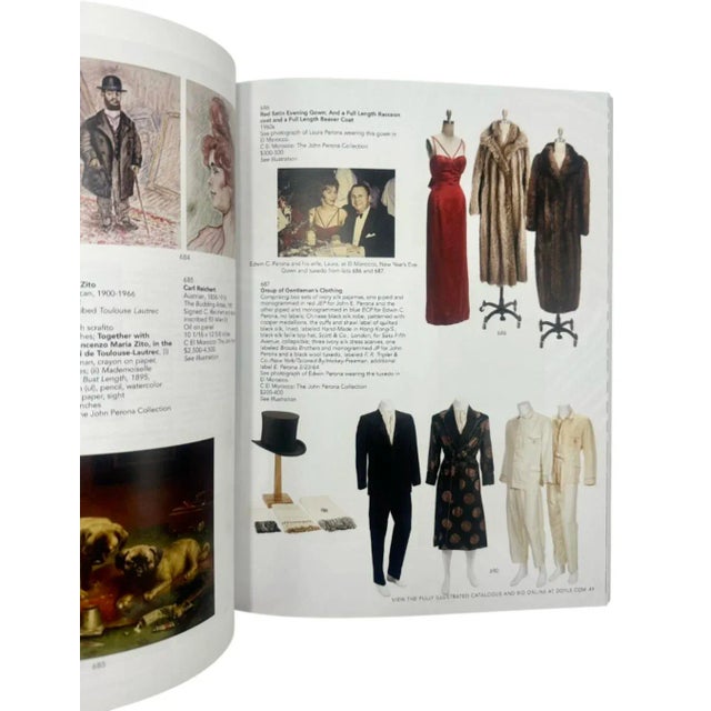 El Morocco: The John Perona Collection Catalogue Booklet Doyle Auction Nyc For Sale - Image 10 of 13