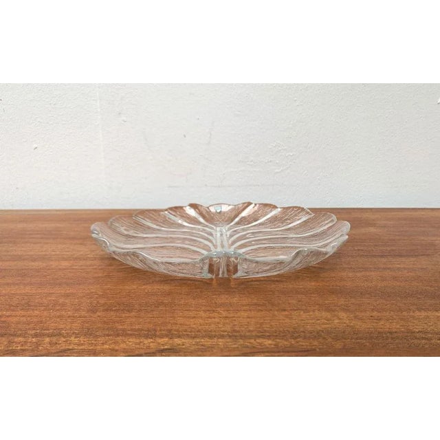 1970s Vintage Swedish Eden Glass Plate from Orrefors, 1970s For Sale - Image 5 of 11