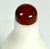 1950s Beautiful Peking Glass Overlay Snuff Bottle W/Carved Cat, Bird & Flower in Green For Sale In Sacramento - Image 6 of 6