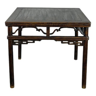 Late 19th Century Square Accent Table Center Table For Sale