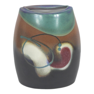 Vintage Signed Loren Lukens Studio Pottery Vase