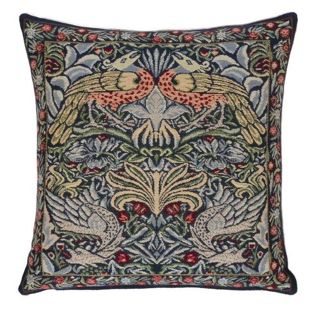 Peacock & Dragon was designed by Morris in 1878 and originally manufactured in wool twill on handlooms at the Queens...