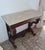Empire Console in Mahogany and White Marble, in Good conditions. Designed before 1890