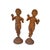 Brown Outdoor Sculptures Dancing Putti in Cast Iron, 1920s, Set of 2 For Sale - Image 8 of 9