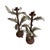 Mid 20th Century Vintage Metal Candlesticks Like Palms- A Pair For Sale - Image 5 of 5