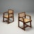 Brown Pierre Jeanneret, French Mid-Century Modern, 12 Box Dining Chairs, Teak, Cane For Sale - Image 8 of 12