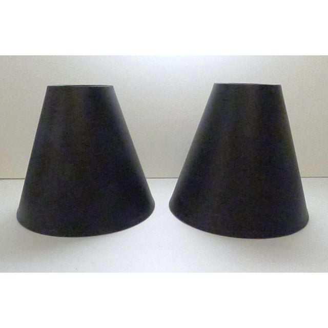 Black Lamp Shades a Pair Chairish