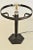 Art Nouveau Wrought Iron and Glass Table Lamp from Jugendstil, Sweden, 1920s For Sale - Image 10 of 13