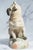 Amazing Antique Hand Painted English Pug Dog Porcelain Figurine Statue For Sale - Image 11 of 13