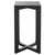 Wood Akai Accent Table in Black For Sale - Image 7 of 8