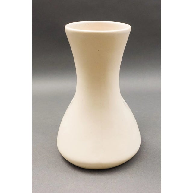 Mid 20th Century Mid 20th Century Josephine Baker Jean Varoqueaux Vintage White Ceramic Art Pottery Pitcher For Sale - Image 5 of 8