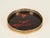 Round Tray in 24k Gold-Plated Brass and Tortoiseshell Acrylic Glass from Dior, Italy, 1970s For Sale - Image 3 of 13