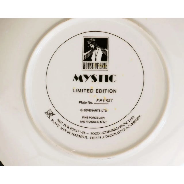 Mystic Plate is an original decorative limited edition porcelain plate realized in the 1990s. This very rare plate was...