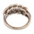 Vintage Baguette Marquise Cut Diamond 14k White Gold Band Ring, Size 6 For Sale In Los Angeles - Image 6 of 6