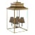 Mayfair Lanterns With Antique Brass Finish For Sale