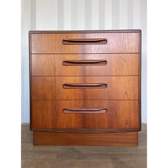 Brown Mid-Century Modern Fresco Teak Chest of Drawers from G-Plan, 1960s For Sale - Image 8 of 14