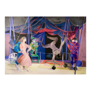Camille Hilaire Le Cirque (The Circus) I 1974 Reproduction Print