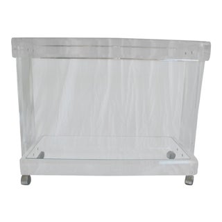 20th Century Hollywood Regency Lucite Bar For Sale