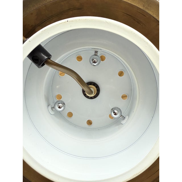 Mid-Century Swirl Murano Glass Table Lamp attributed to Zonca, Italy, 1970s For Sale - Image 17 of 18