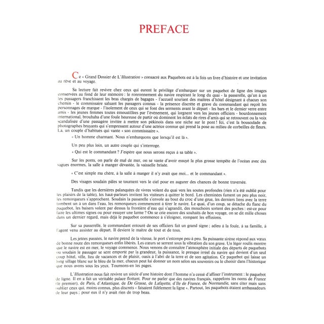 1990s "Les Grands Dossiers De l'Illustration Les Paquebots Histoire d'Un Siecle 1843-1944" 1993 Baschet, Eric For Sale - Image 5 of 11