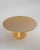 Contemporary Modern Charlotte Dining Table in Lacquer in Yellow by Collector For Sale - Image 3 of 4