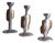 Candleholders by David Marshall, Set of 3 For Sale