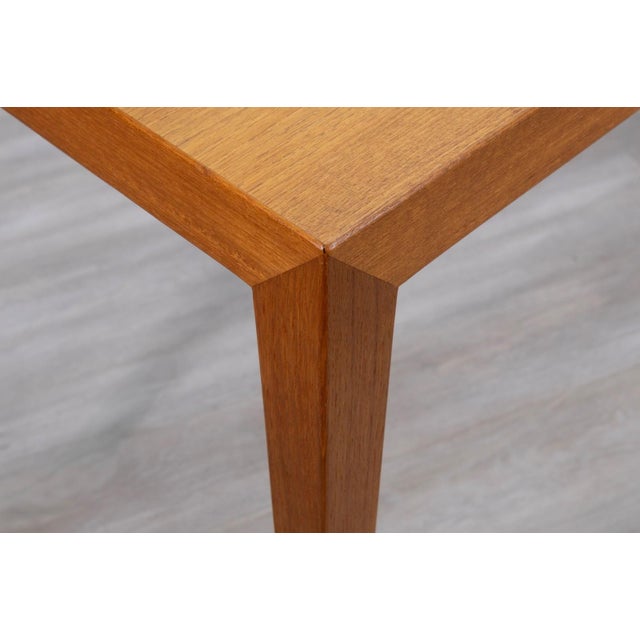 Set of 3 Severin Hansen for Haslev Møbelsnedkeri Vintage Danish Nesting Tables For Sale In Detroit - Image 6 of 8